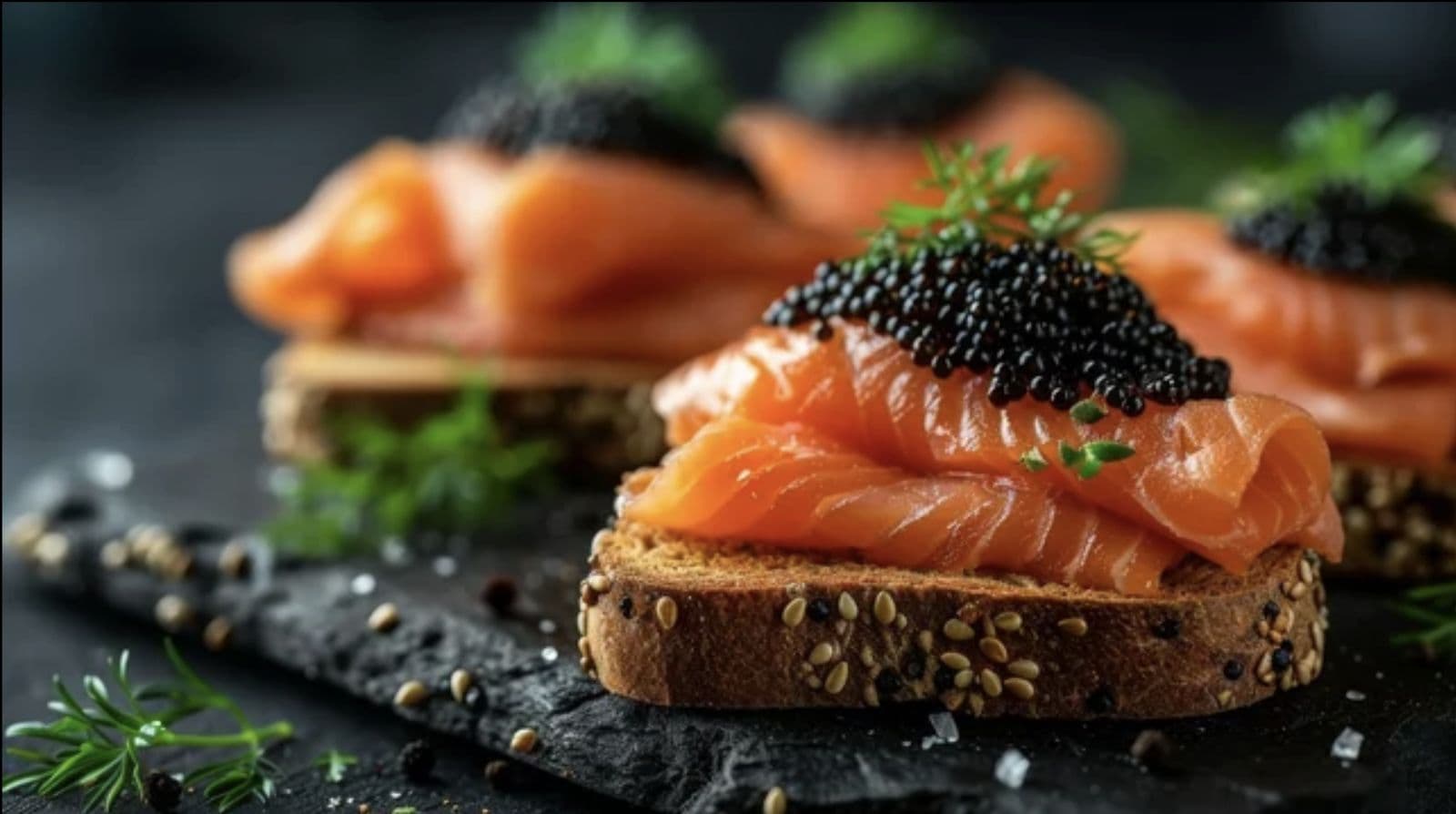 A natural match for smoked salmon and canapés