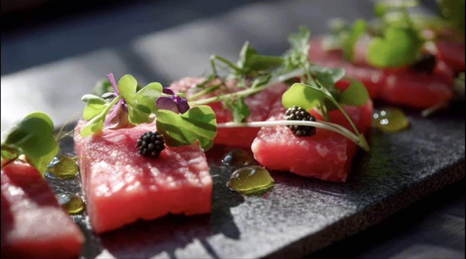 A natural match for carpaccio and light aperitivo
